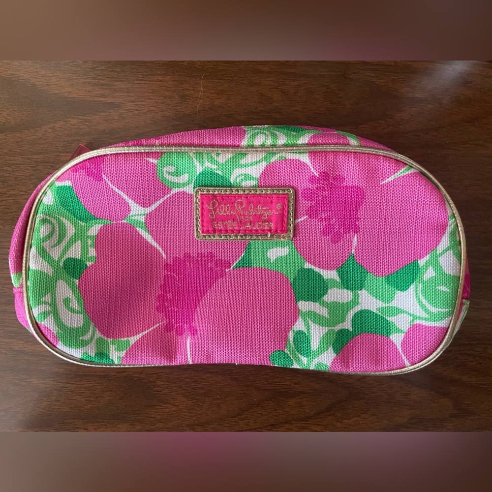 Lilly Pulitzer for Estée Lauder makeup bag